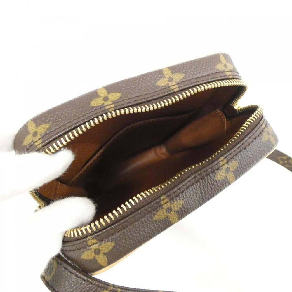 LOUIS VUITTON Brown Monogram Shoulder Bag - Picture 10 of 10